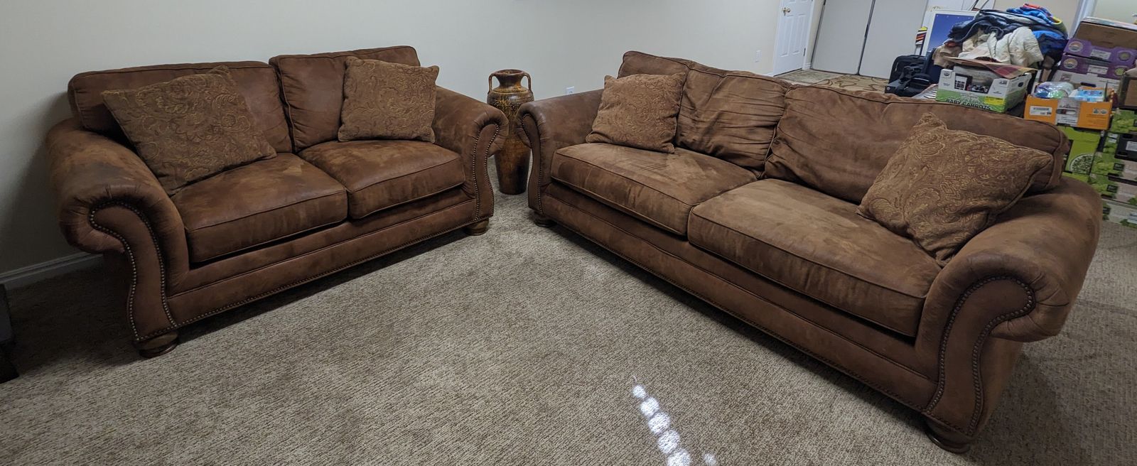 Couch and Loveseat