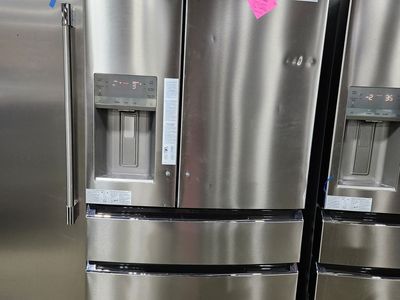 BRAND NEW! FRIGIDAIRE GALLERY STAINLESS STEEL 4-DOOR COUNTER DEPTH FRIDGE!