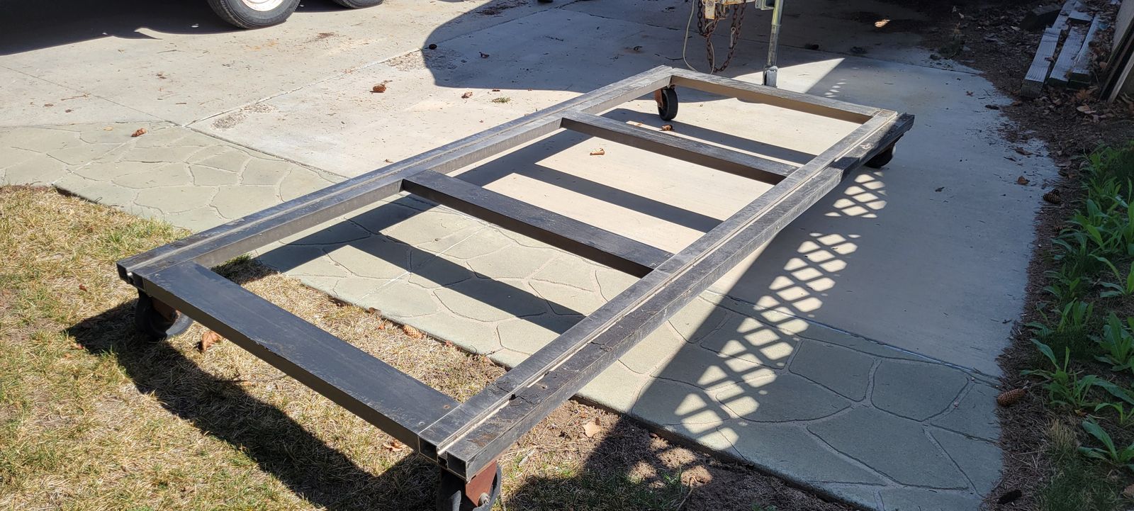 Rolling Camper stand