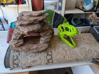 snake hide and decor, festive hides