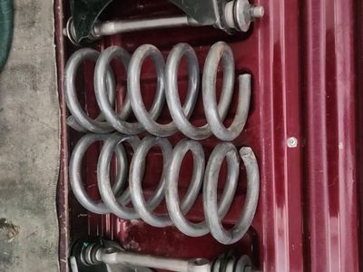 Chevy Lowering Springs, Control Arms, and Distributor