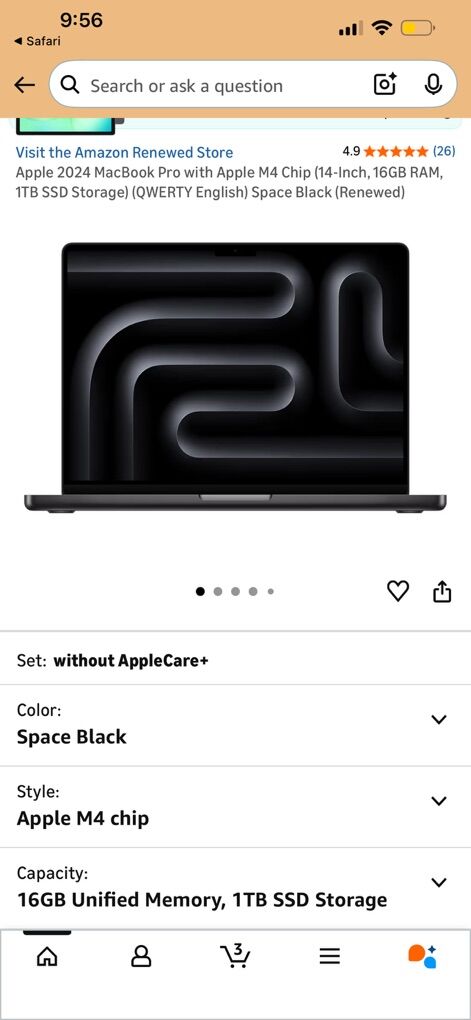 MacBook pro 14 Inch M4 Chip