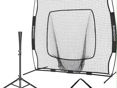Baseball Softball Batting Net - 7x7 Ft Ba