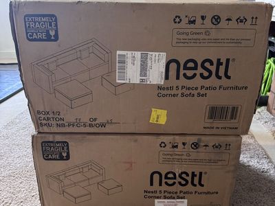 NIB 5 piece patio set