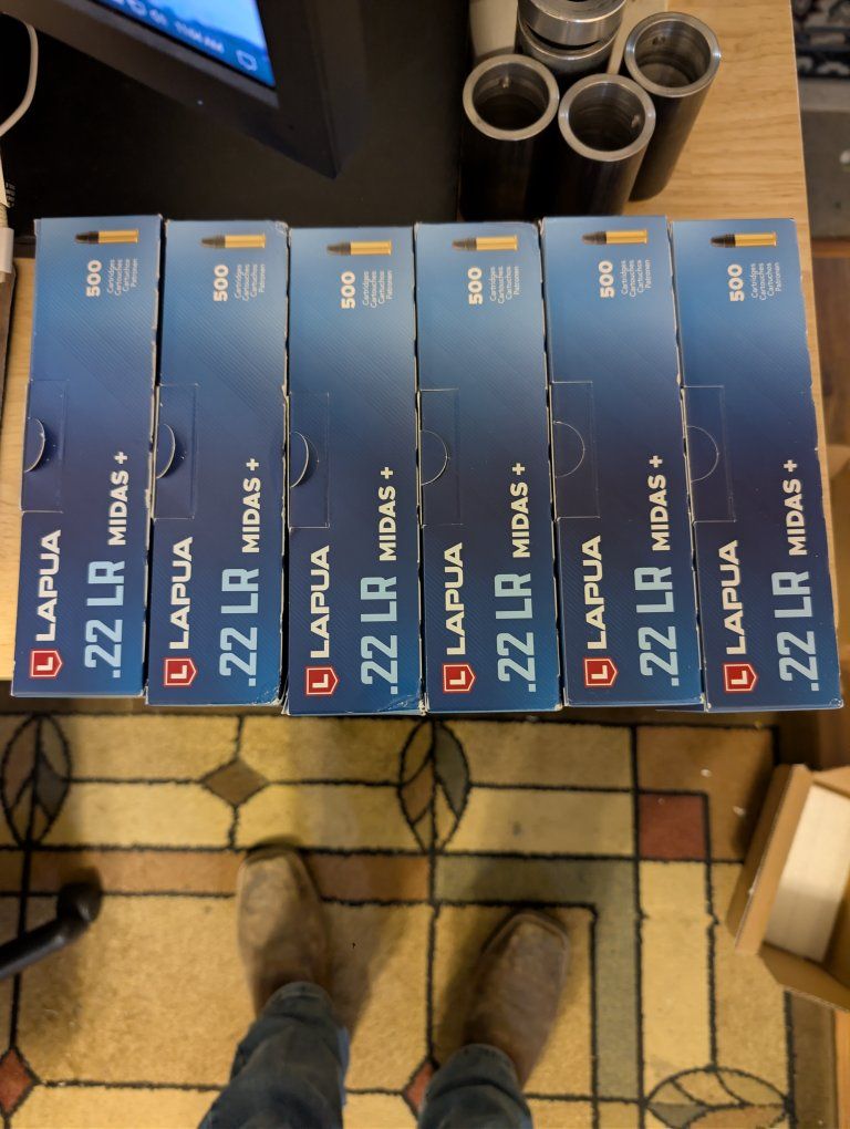 Lapua 22LR Midas+ ammo