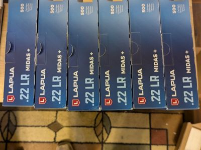 Lapua 22LR Midas+ ammo