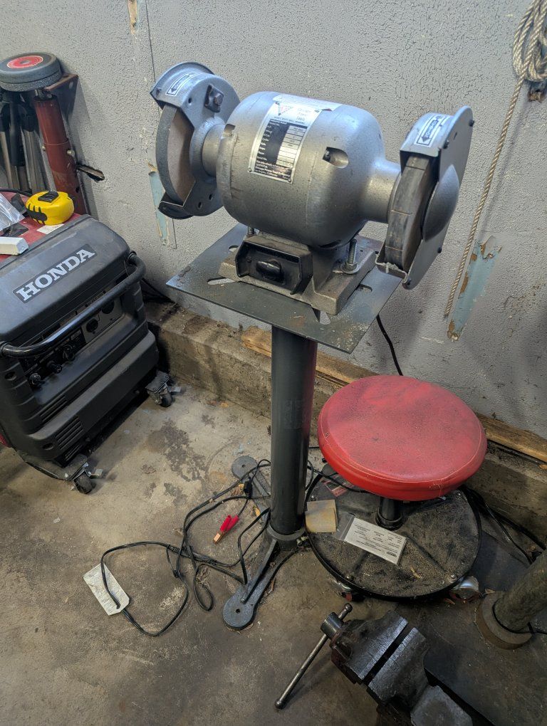 6" bench grinder