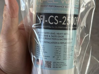 APEC Water Systems FI-CS-2500P Under-Sink Water Filter System - Lead & Chlorine Reduction