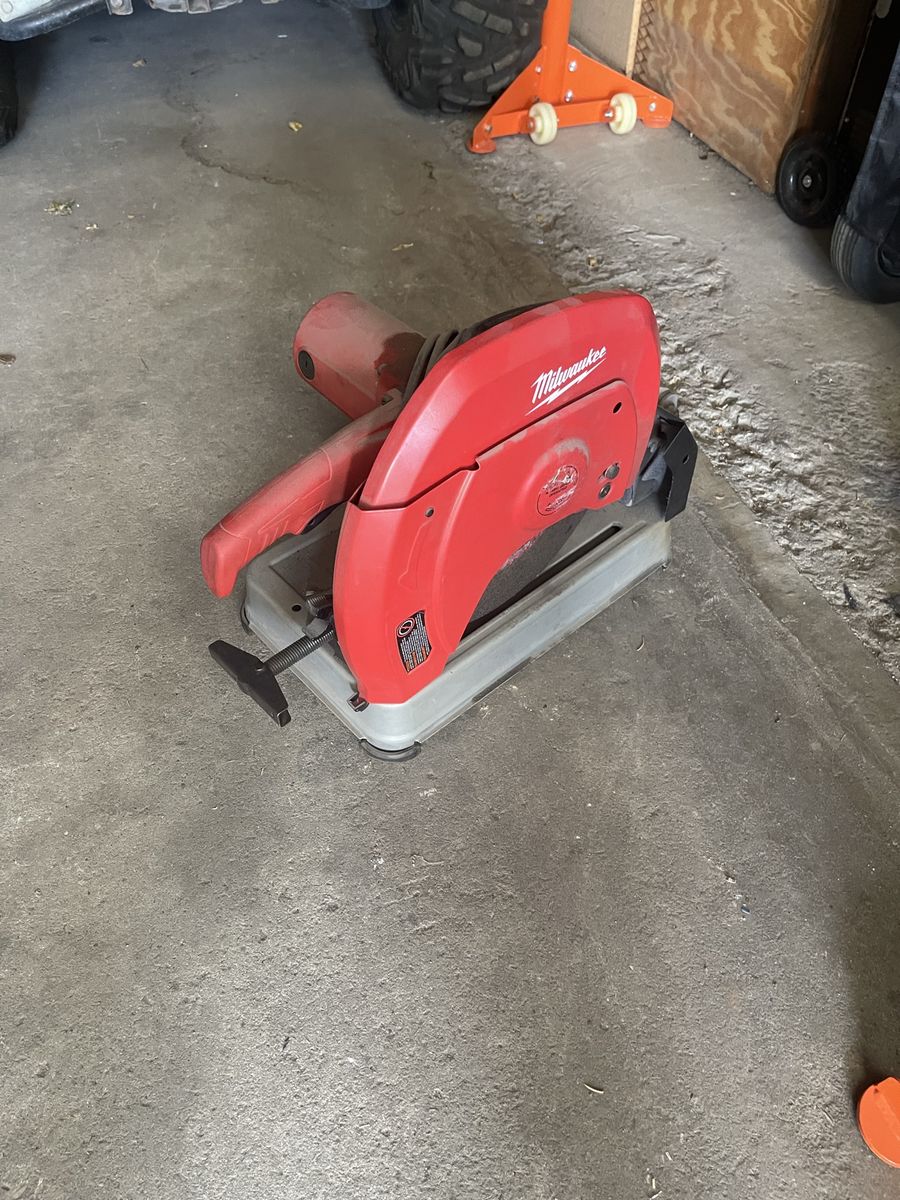 Milwaukee 14" Chop Saw - Used Industrial Metal Cutting Tool