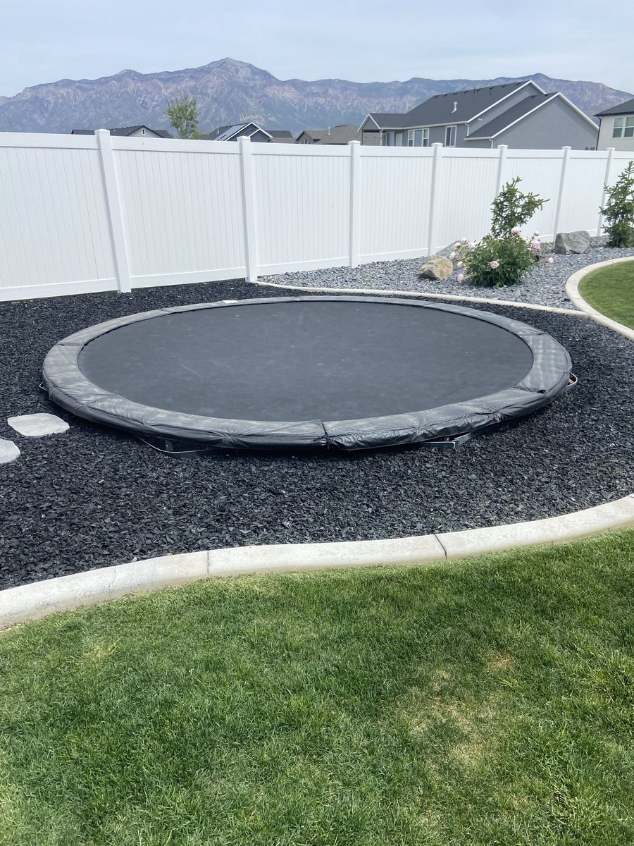 14’ trampoline may