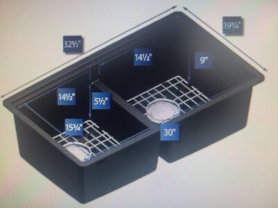 Undermount kitchen sink