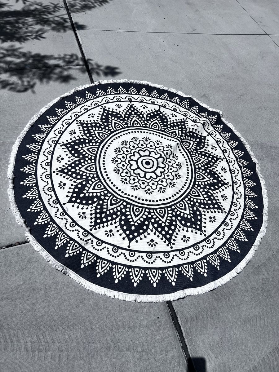 Mandala Round Tapestry Boho tapestry rug