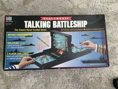 Talking Battleship Game Vintage