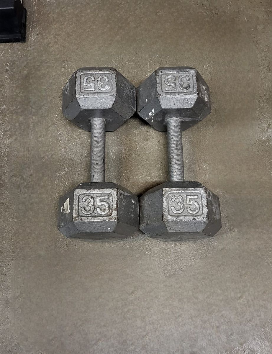 Dumbbells 70 pounds