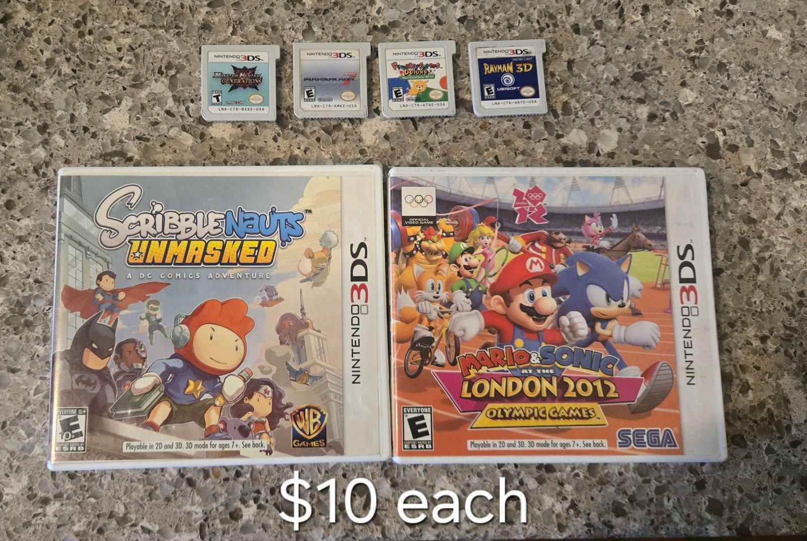 Nintendo 3ds games $10 each including Mario Kart 7! Trades considered!~