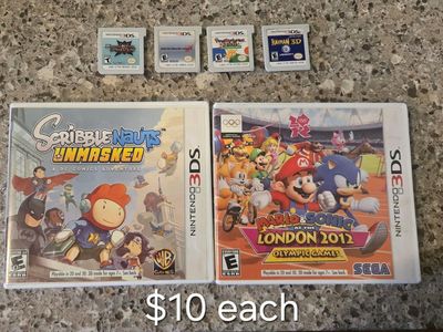 Nintendo 3ds games $10 each including Mario Kart 7! Trades considered!~
