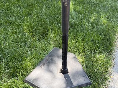 Primed Baseball/Softball Batting Tee - Adjustable Height Training Aid