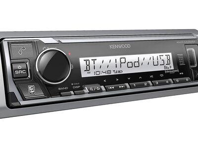 Marine-Ready. Bluetooth-Connected. Kenwood KMR-M332BT – Just $169!