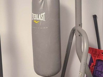 punching bag and stand