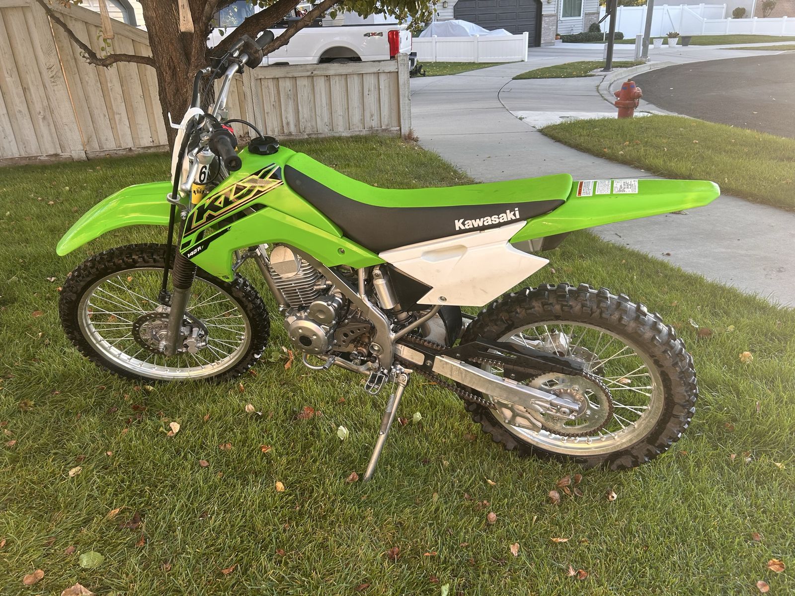 2021 Kawasaki KLX140R F - Great Condition