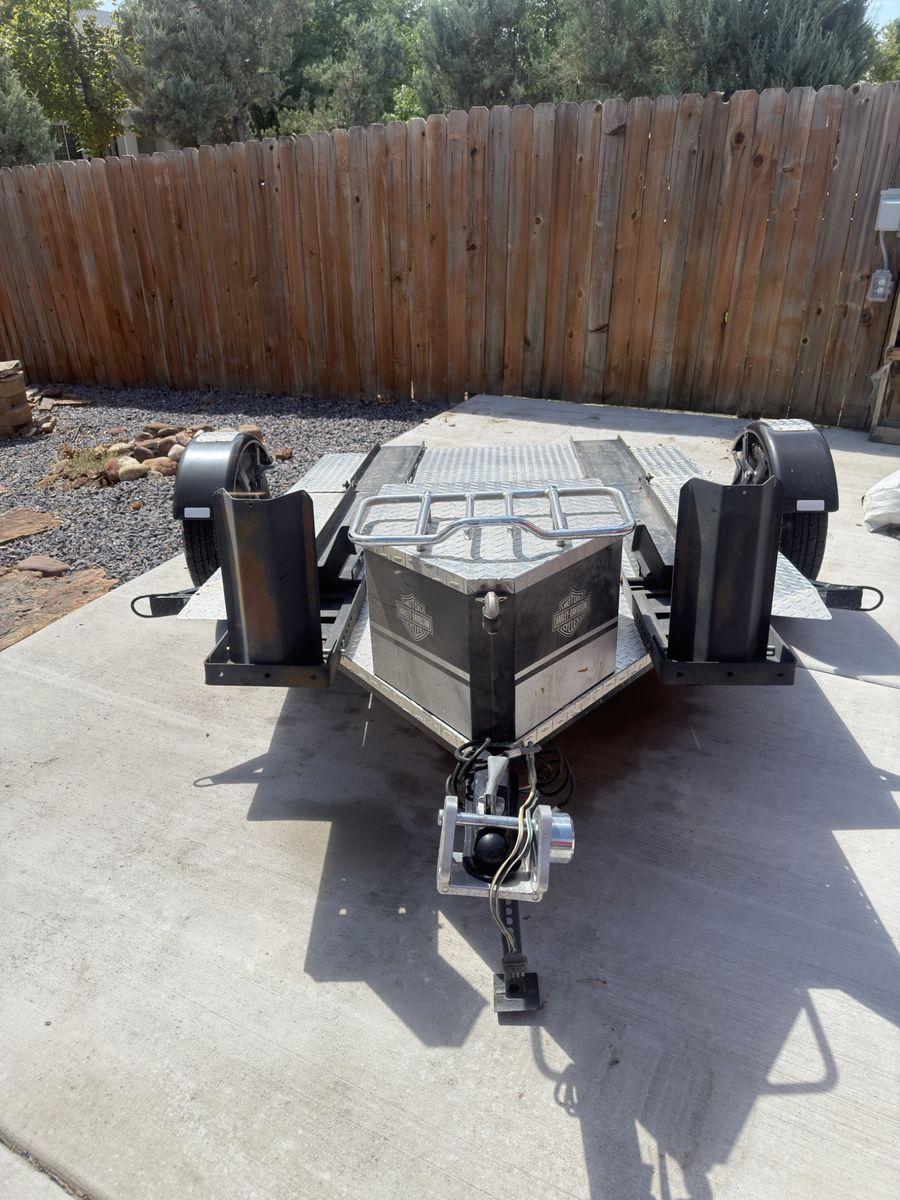 Kendon Stand Up Heavy Duty Motorcycle Trailer
