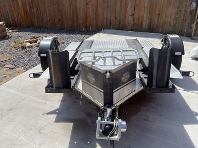 Kendon Stand Up Heavy Duty Motorcycle Trailer