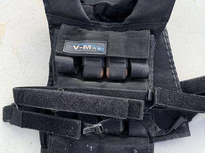 V-MAX Weighted Training Vest - Black