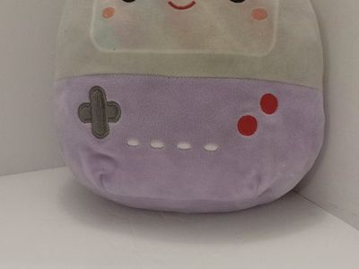 Official 8" Galia the Handheld Game Boy Squishmallow Plush (Lavender Retro Gaming)