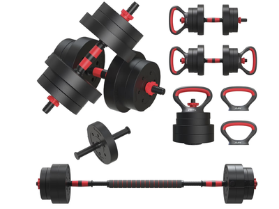 New in Box - 5-in-1 Adjustable Dumbbell Set -