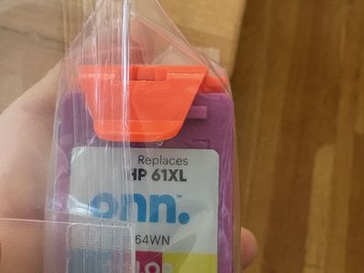 Onn. Color Ink Cartridge, Replaces HP 61XL - New & Sealed