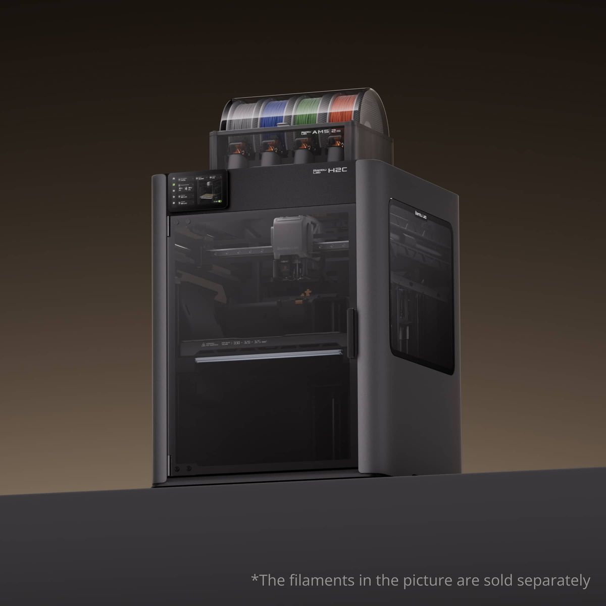Brand New Bambu Lab H2C + AMS Combo 3D Printer