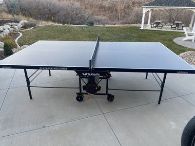 Butterfly Playback Rollaway Ping Pong Table