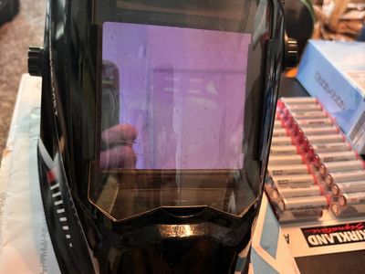 Monster & Master Auto Darkening Welding Helmet - Black, Industry Welding Helmet