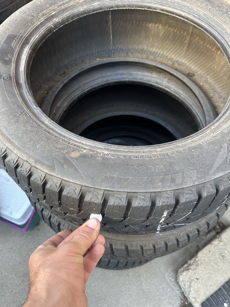 Used Winter Snow Tires - 205/55R16 W890