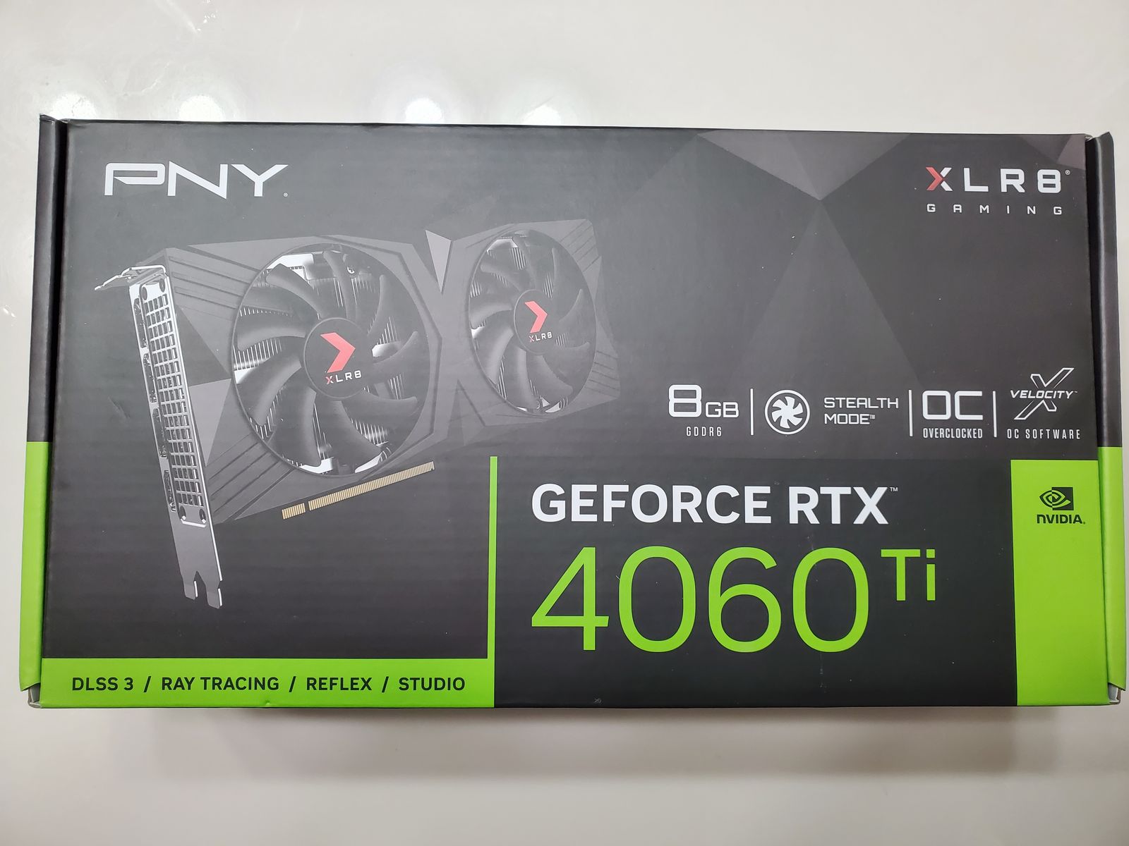 PNY NVIDIA GeForce RTX 4060 Ti 8GB GDDR6 DLSS 3 Ray Tracing HDMI DisplayPort
