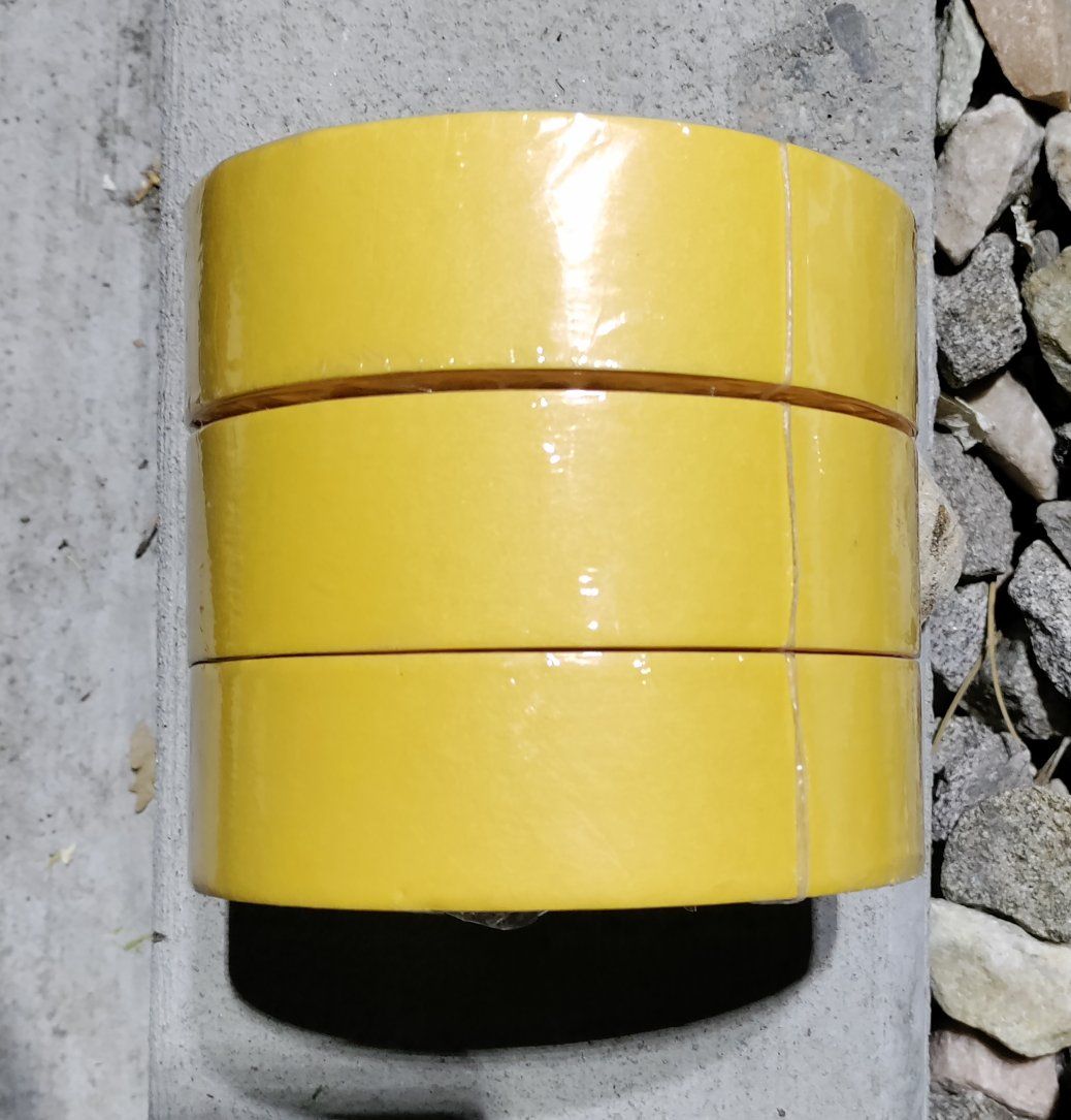 3 Rolls Yellow Frog Tape 225 Gold Performance Masking Tape
