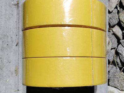 3 Rolls Yellow Frog Tape 225 Gold Performance Masking Tape