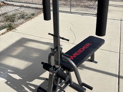 Home Gym Bundle – Rowing Machine + Weider Weight System + Plates