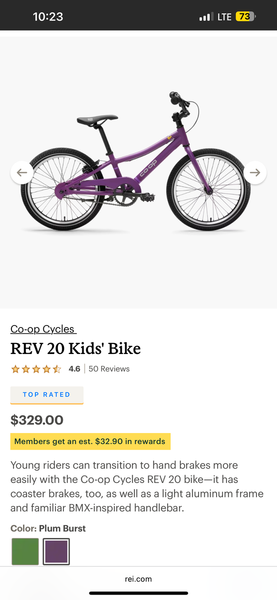 Rei co-op kids bike