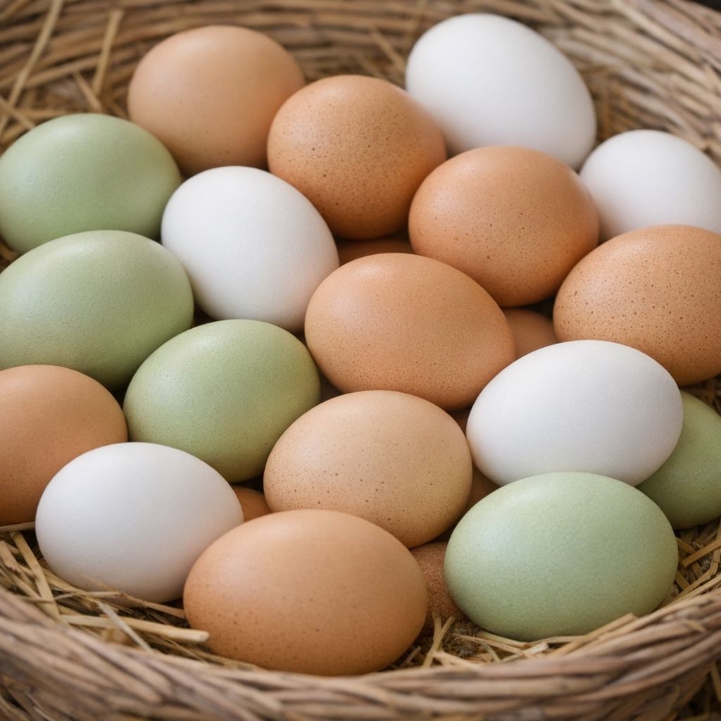 Farm Fresh Eggs - Mixed colors