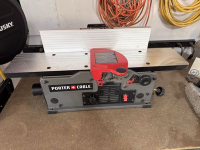 PORTER-CABLE PC160JT 6 in. Variable Speed Benchtop Jointer Planer - Excellent Condition