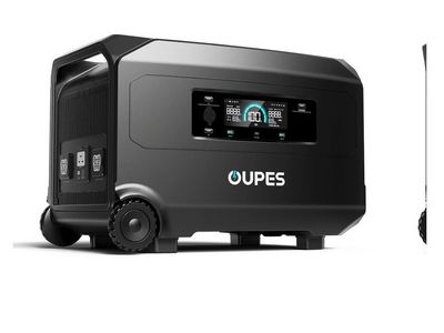 OUPES Guardian 6000 V2 Portable Power Station 3600W/6000W Expandable Battery Backup