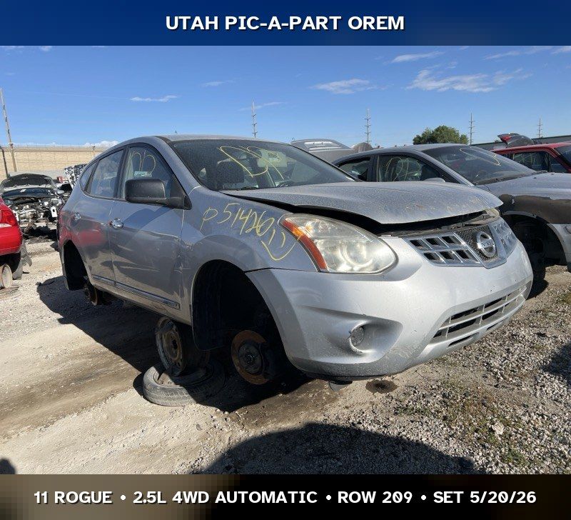 2011 Nissan Rogue Parts - UTPAP Orem