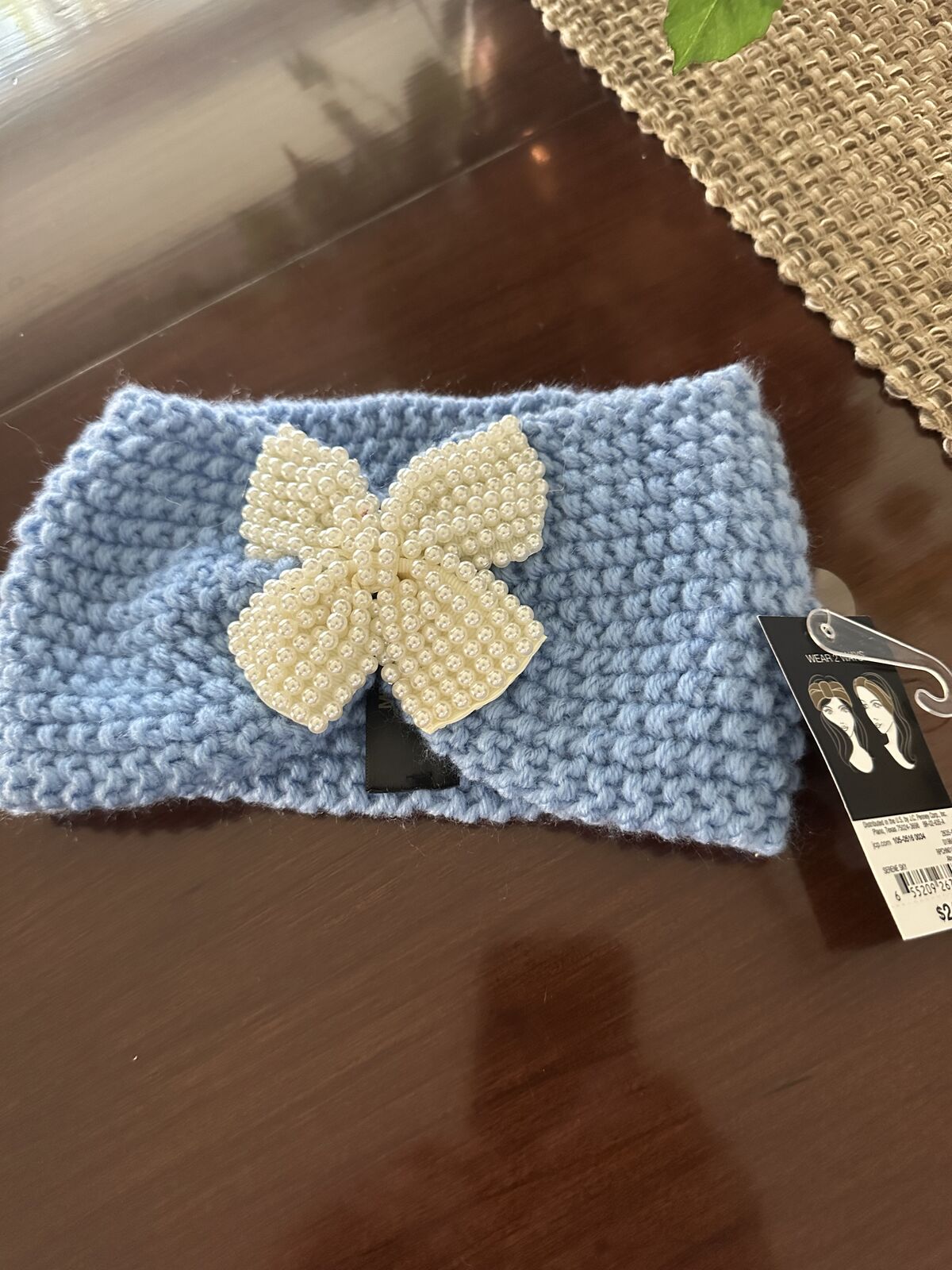 New Mixit Day Glam Head Wrap Beaded with Pearls