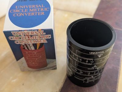 universal circle metric converter