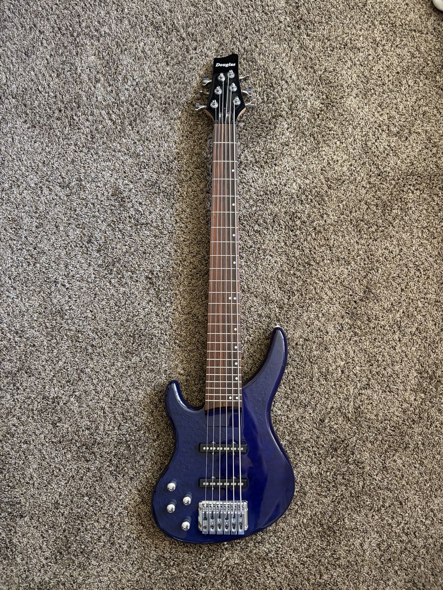 LEFT HANDED 6 String Bass