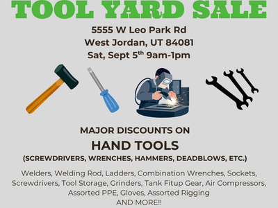 Industrial lot Yard Sale