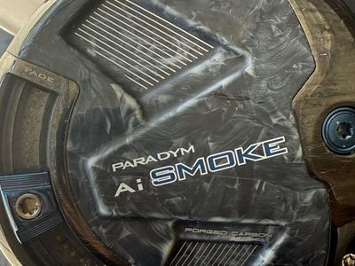 Callaway Paradym Ai Smoke 10.5* Driver Golf Club with Adjustable Loft - Forged Carbon