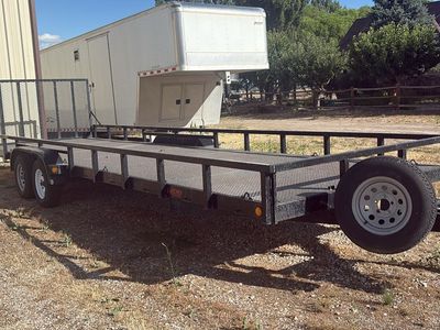 2020 Echo 26’ steel top flatbed trailer