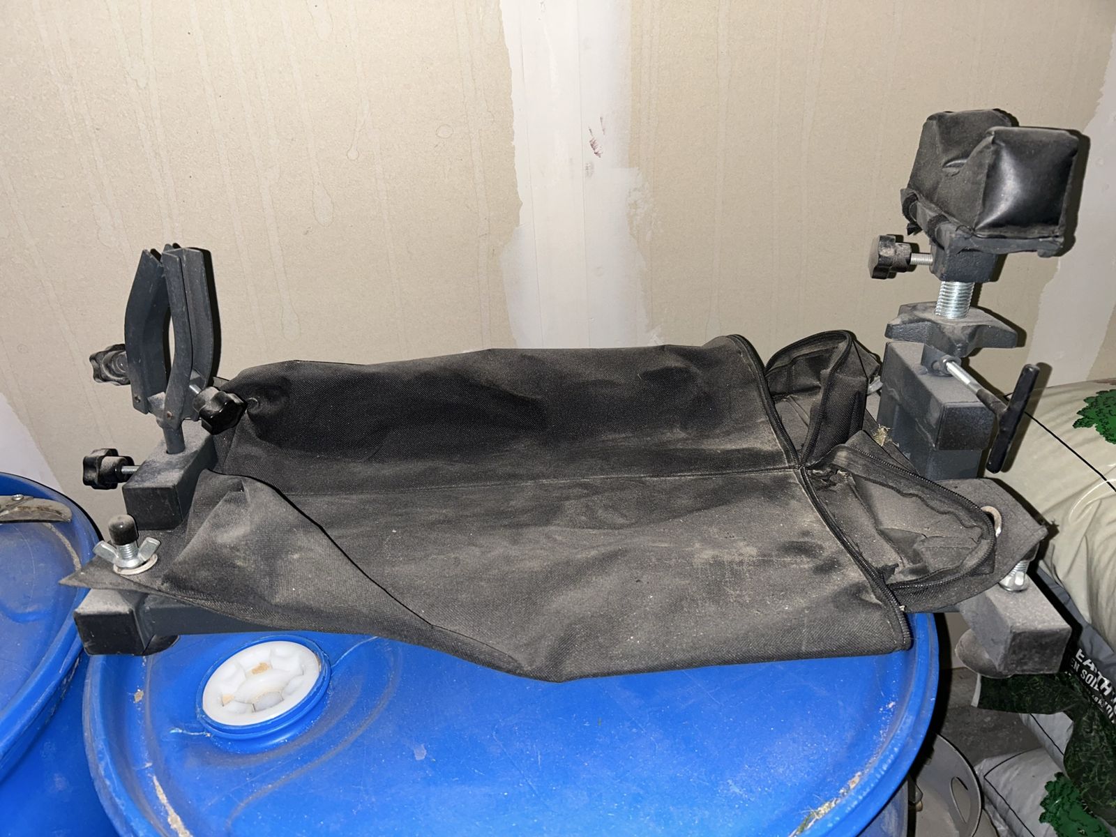 Adjustable Shooting Rest with Padded Front and Rear Support, Sandbag not Included